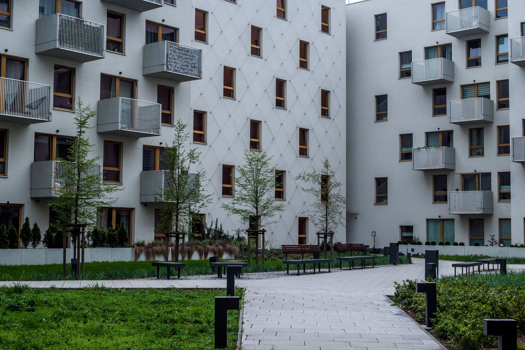 Zadbane otoczenie osiedla